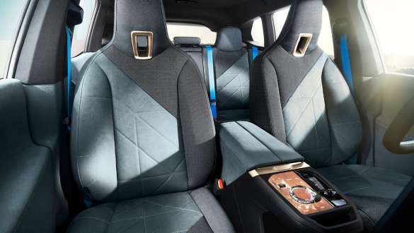 Sièges BMW iX, design intérieur Loft Stonegrey BMW iX i20 Sièges design intérieur Loft Stonegrey