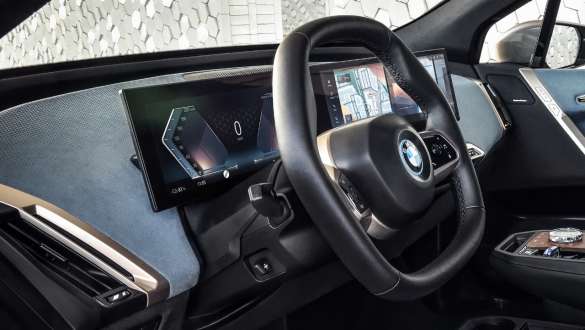 Volant de la BMW iX Intérieur de la BMW iX i20, volant
