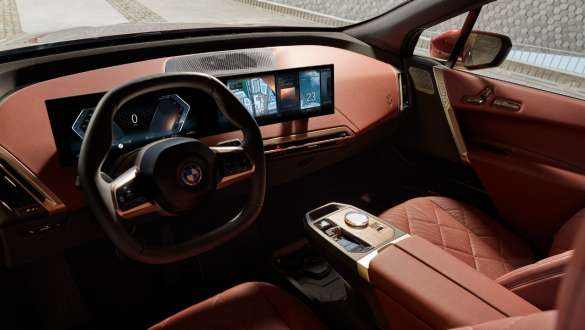 BMW iX Cockpit design intérieur Suite Castanea BMW iX i20 Cockpit design intérieur Suite Castanea