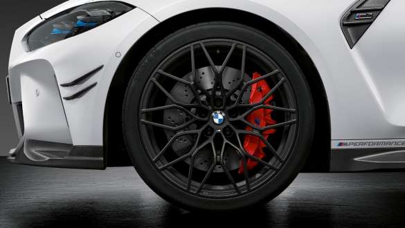 Jante forgée M Performance 20"/21" 1000 M Jet Black matt BMW M3 Berline G80 2020 BMW M3 Berline G80 2020 20"/21" Jantes forgées M Performance 1000 M Jet Black matt, vue en gros plan