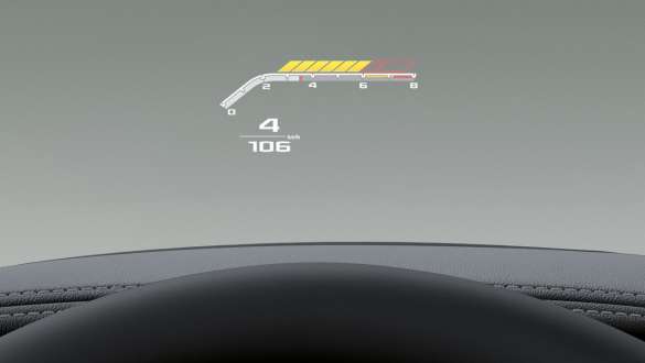BMW Head-Up Display, BMW Série 3 Berline M G80 G20, intérieur BMW Série 3 Berline M avec BMW Head-Up Display