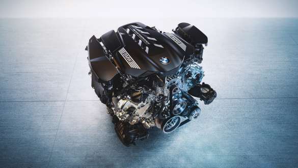 Moteur essence V8 M TwinPower Turbo de la BMW M850i xDrive Gran Coupé Moteur essence 8 cylindres M TwinPower Turbo de la BMW M850i xDrive Gran Coupé G16 2019