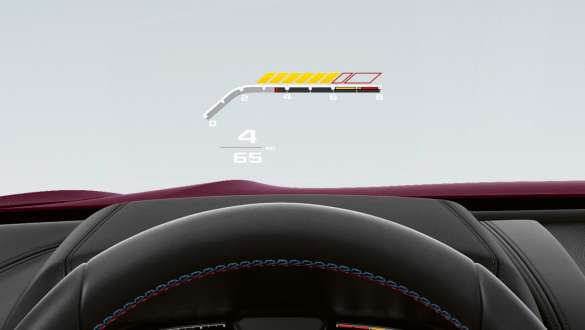 BMW Head-Up Display M spécifique des voitures M BMW Série 8 Gran Coupé BMW Head-Up Display M spécifique des voitures M BMW Série 8 Gran Coupé F93 2020