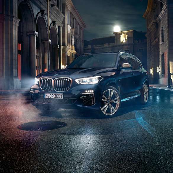 Design extérieur, BMW X5 M50i et M50d Design extérieur BMW X5 M50i et M50d G05, vue de trois quarts avant