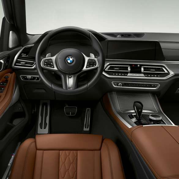 Poste de conduite des BMW X5 M50i et M50d Poste de conduite des BMW X5 M50i et M50d G05, intérieur