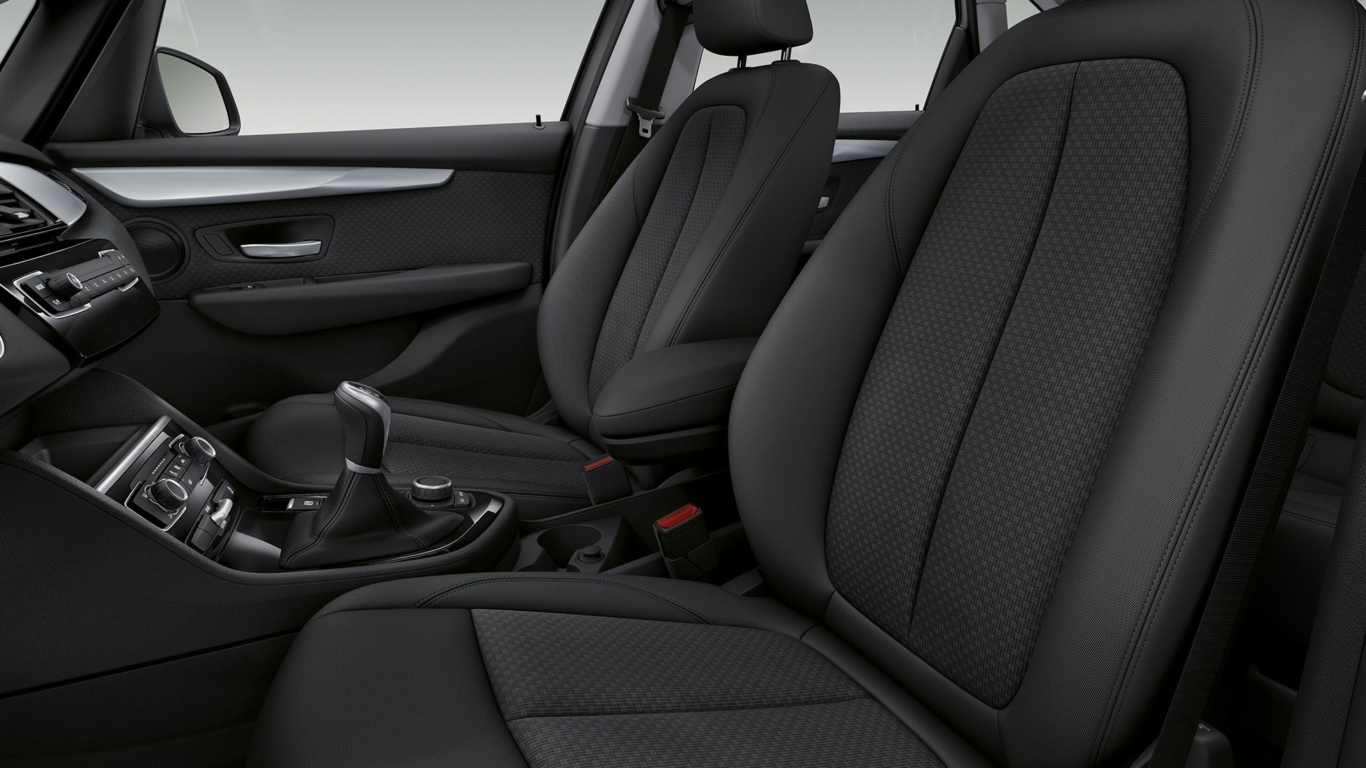 Sièges sport de la BMW Série 2 Active Tourer, Modèle Advantage Sièges sport de la BMW Série 2 Active Tourer, 218i F45 2018 intérieur