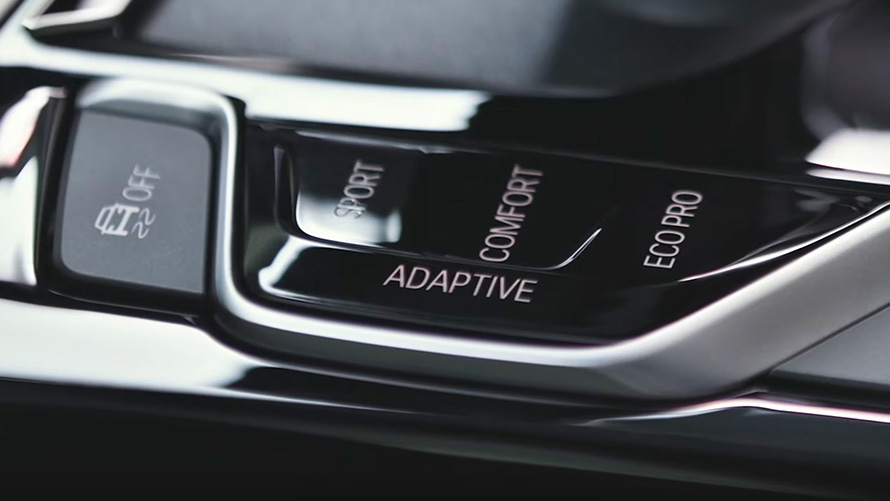 BMW Série 3 Berline G20 BMW Plug-in Hybrid mode eDrive BMW Série 3 Berline G20 BMW Plug-in Hybrid mode eDrive vue en gros plan