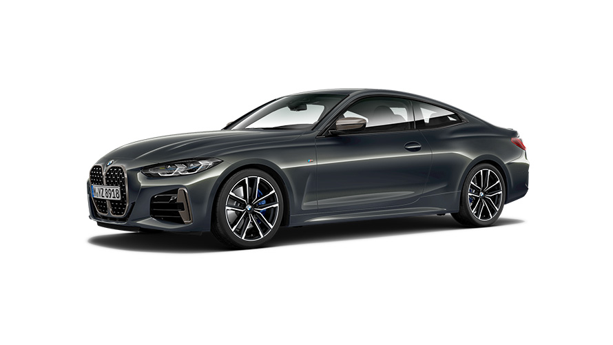 BMW Série 4 Coupé G22 MP, vue de trois quarts de profil BMW Série 4 Coupé G22 MP, vue de trois quarts de profil