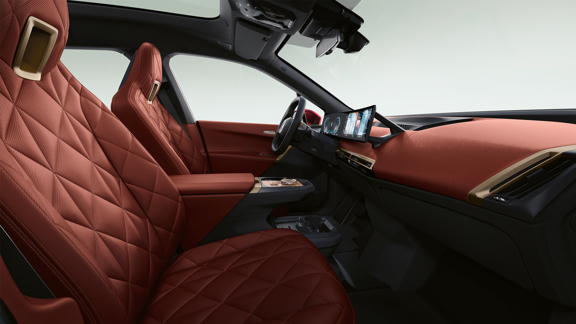 Suite Design BMW iX Castanea BMW iX i20 Design intérieur Suite Castanea