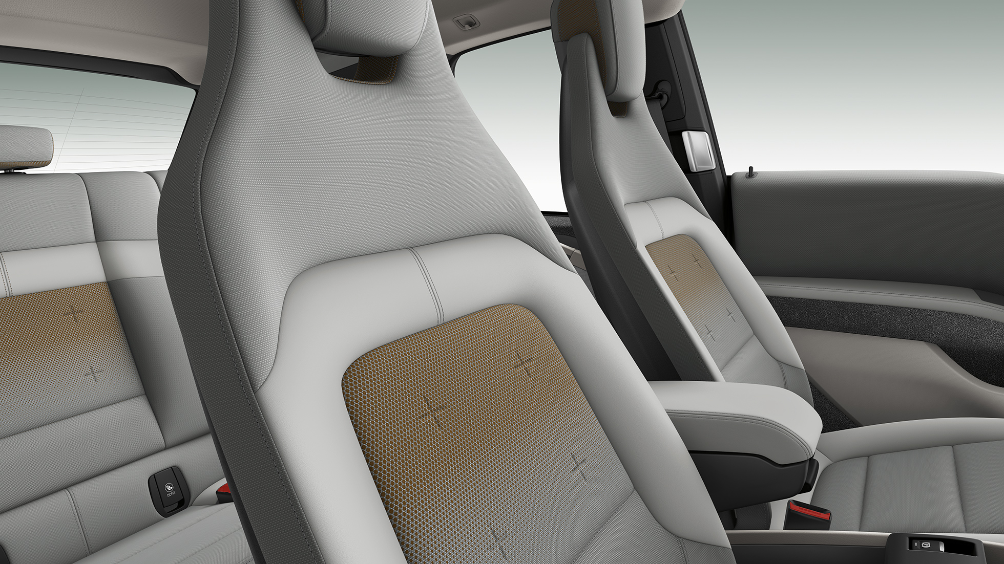 BMW i3 2018 Sièges Habitacle de la BMW i3 I01 2018, sièges