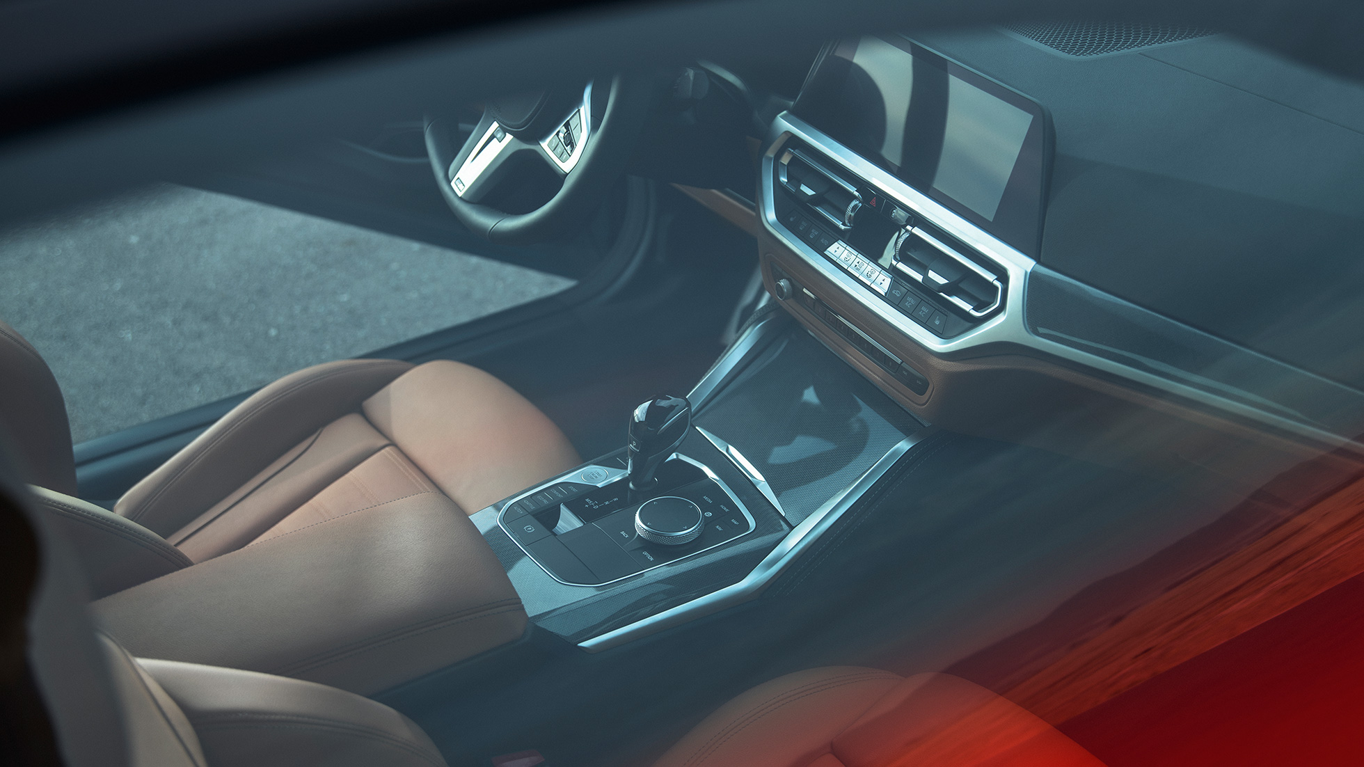 Poste de conduite BMW M440i xDrive Coupé G22 2020 BMW M440i xDrive Coupé Arctic Race Blue metallic G22 2020 habitacle poste de conduite