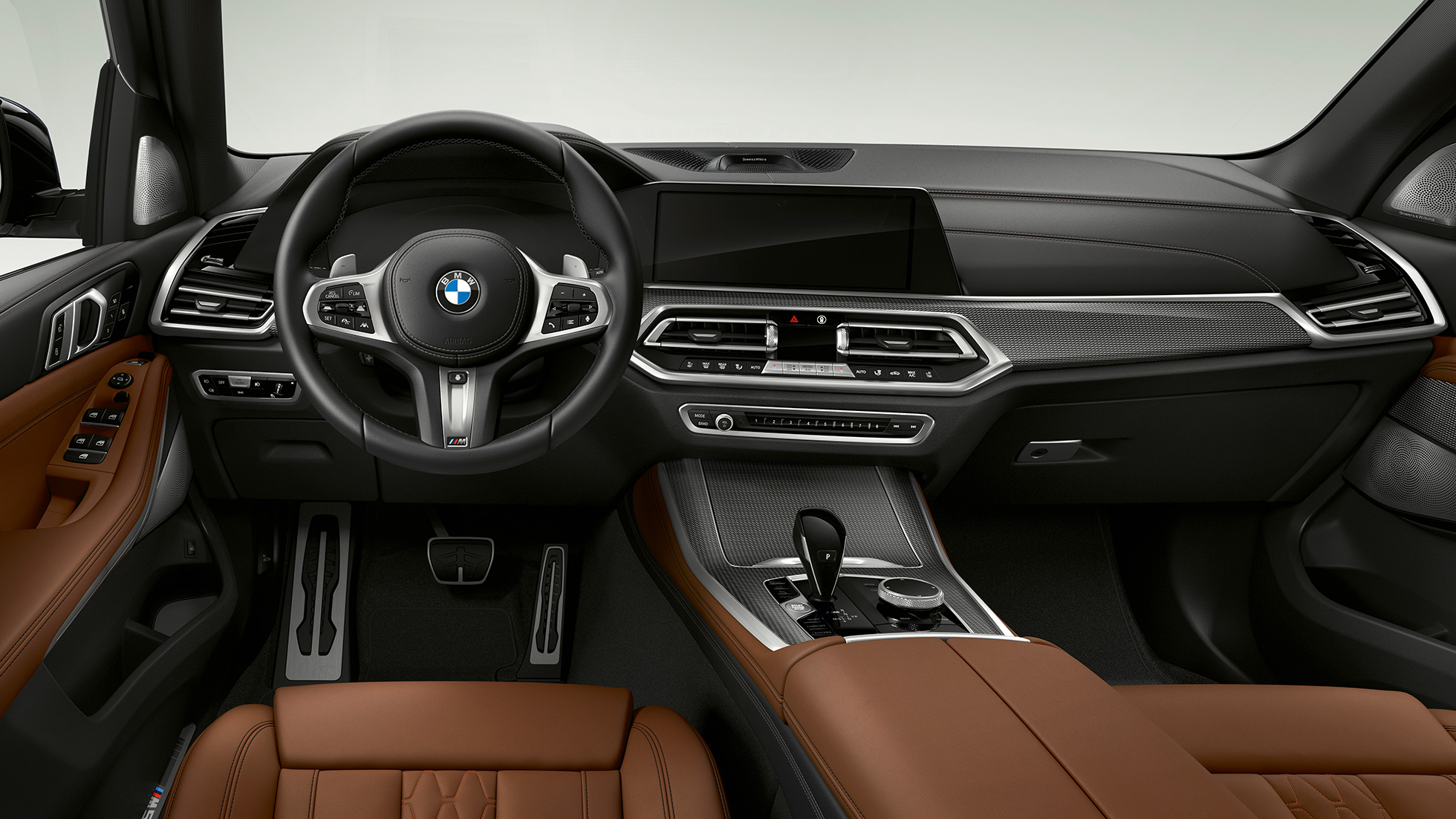 Poste de conduite des BMW X5 M50i et M50d Poste de conduite des BMW X5 M50i et M50d G05, intérieur