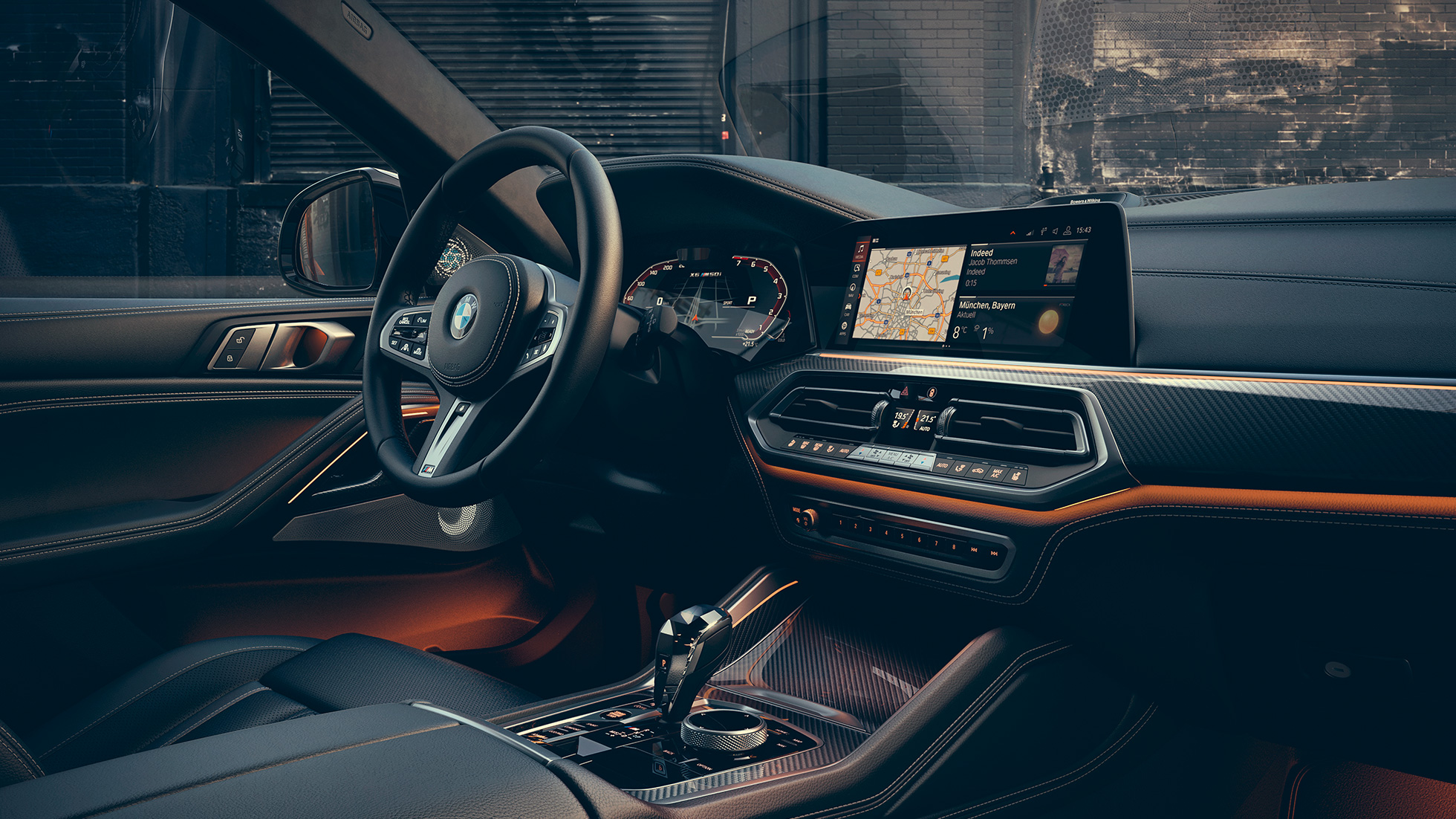 Design de l’habitacle des BMW X6 M50i et M50d G06 Design de l’habitacle des BMW X6 M50i et M50d, poste de conduite G06