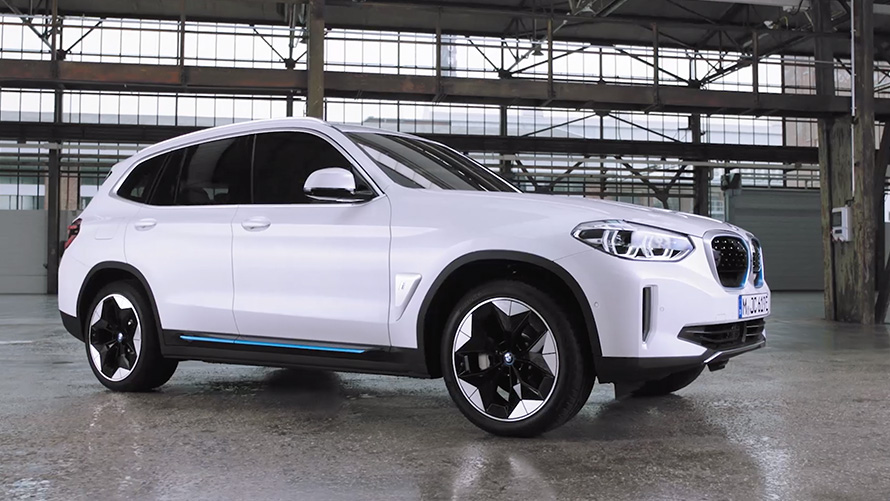 BMW Charging BMW iX3 G08, vidéo BMW Charging BMW iX3 G08 2020, vidéo