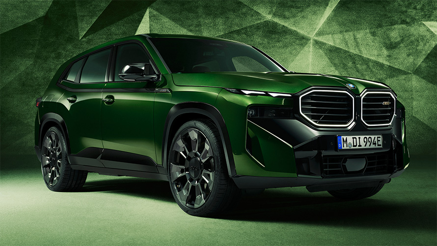 BMW XM G09 2022 BMW Individual Anglesey Green metallic