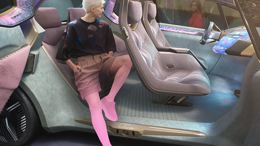 Impression 3 Véhicule au concept visionnaire BMW i Vision Circular 2021