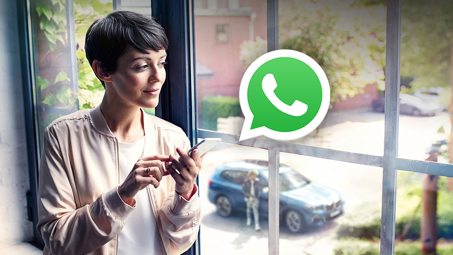 BMW WhatsApp channel.