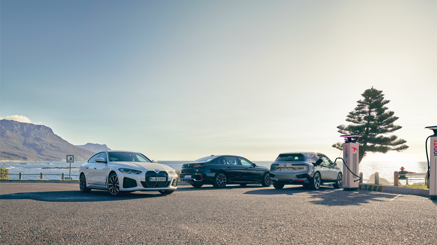 BMW Electric Car Fleet.